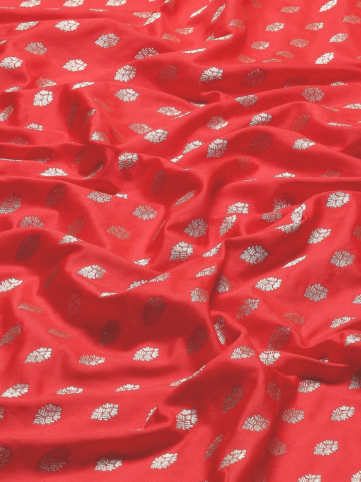 Zari Booti Woven Art Silk Banarsi Saree