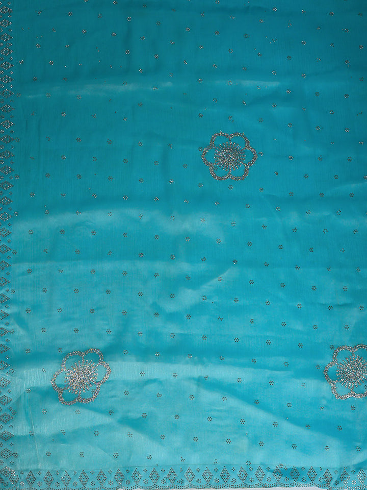 Embroidered Art Silk Saree