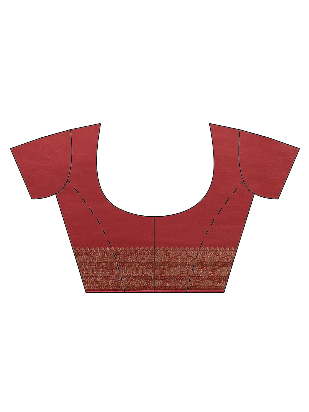 Zari Jaal Banarasi Woven Saree