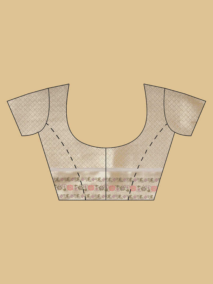 Zari Organza Woven Saree