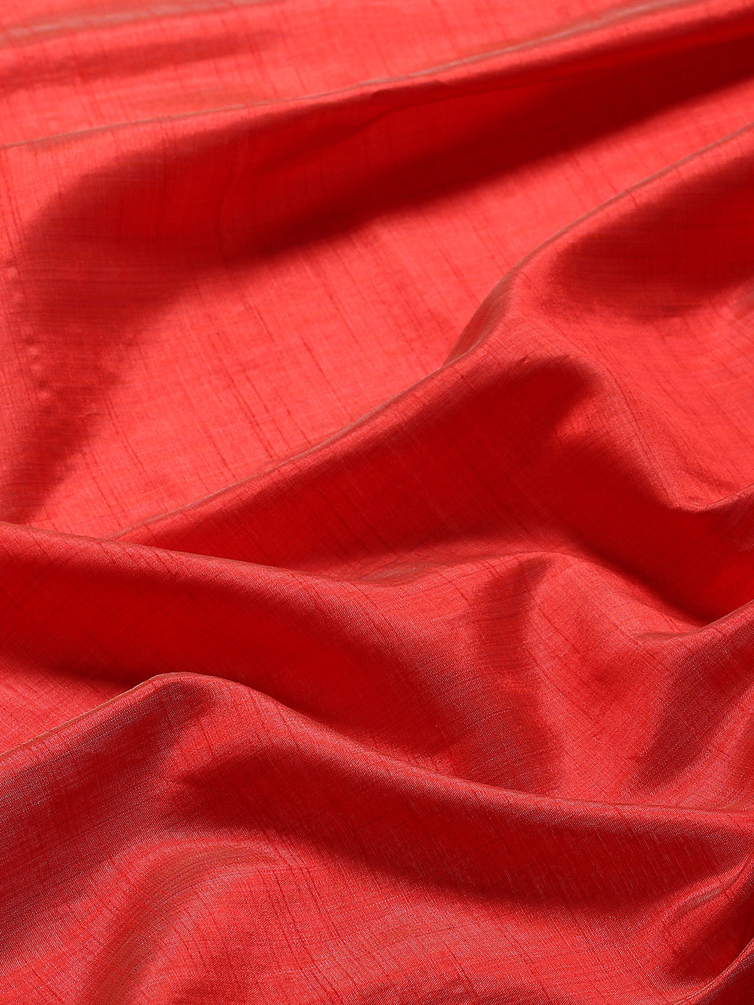 Plain Zari Border Handloom Woven Saree