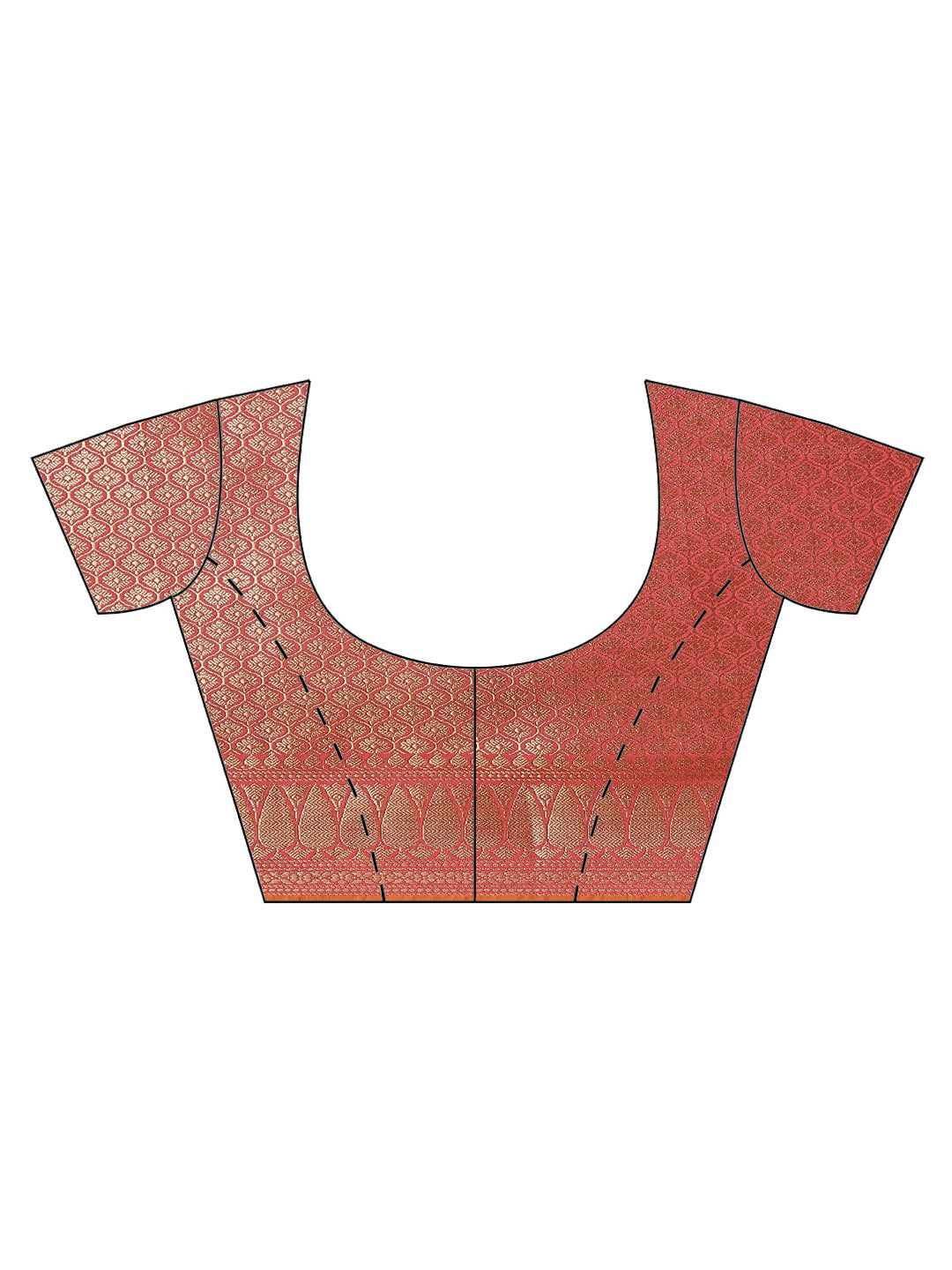 Zari Jaal Banarasi Woven Saree