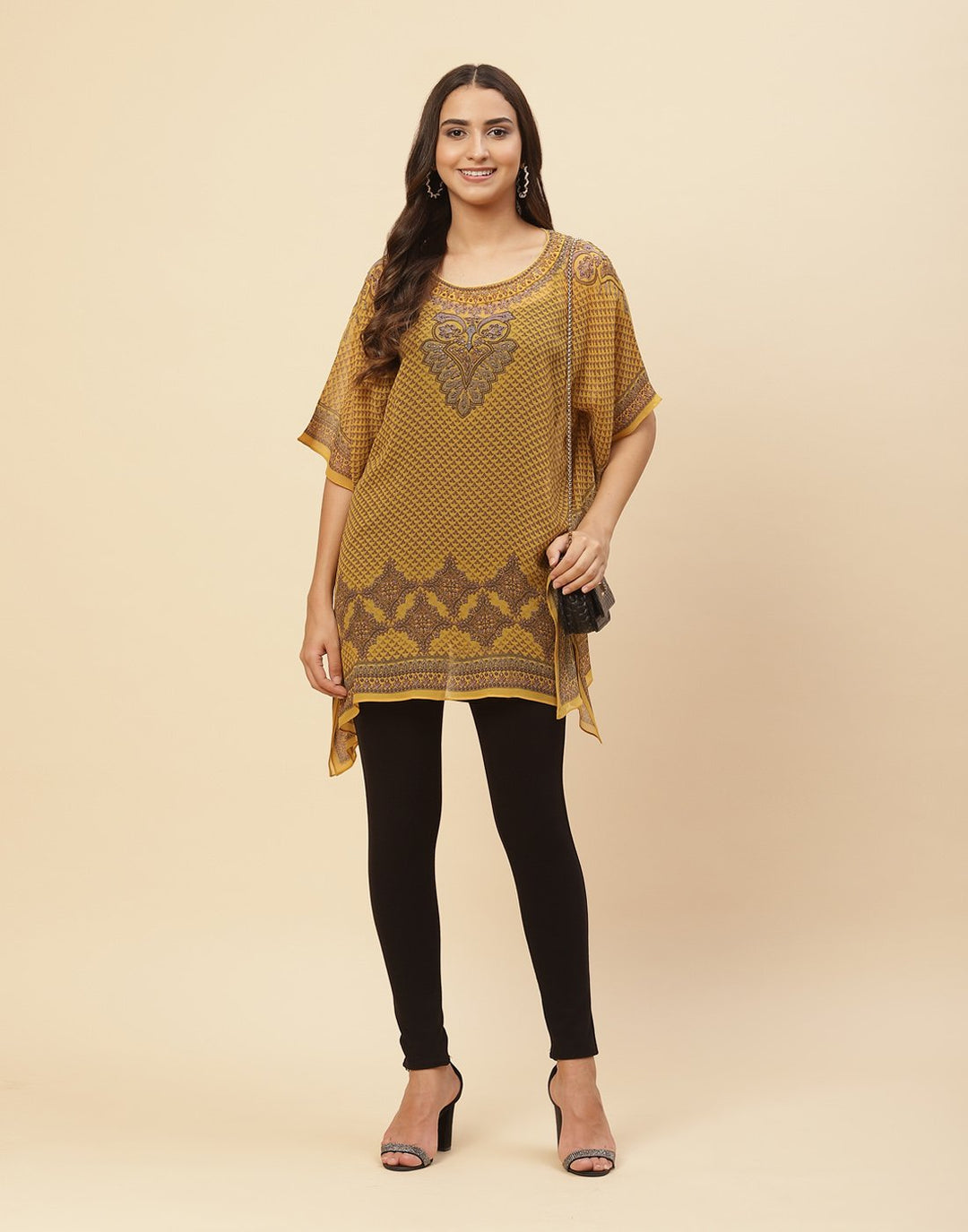 Digital Printed Georgette Kaftan