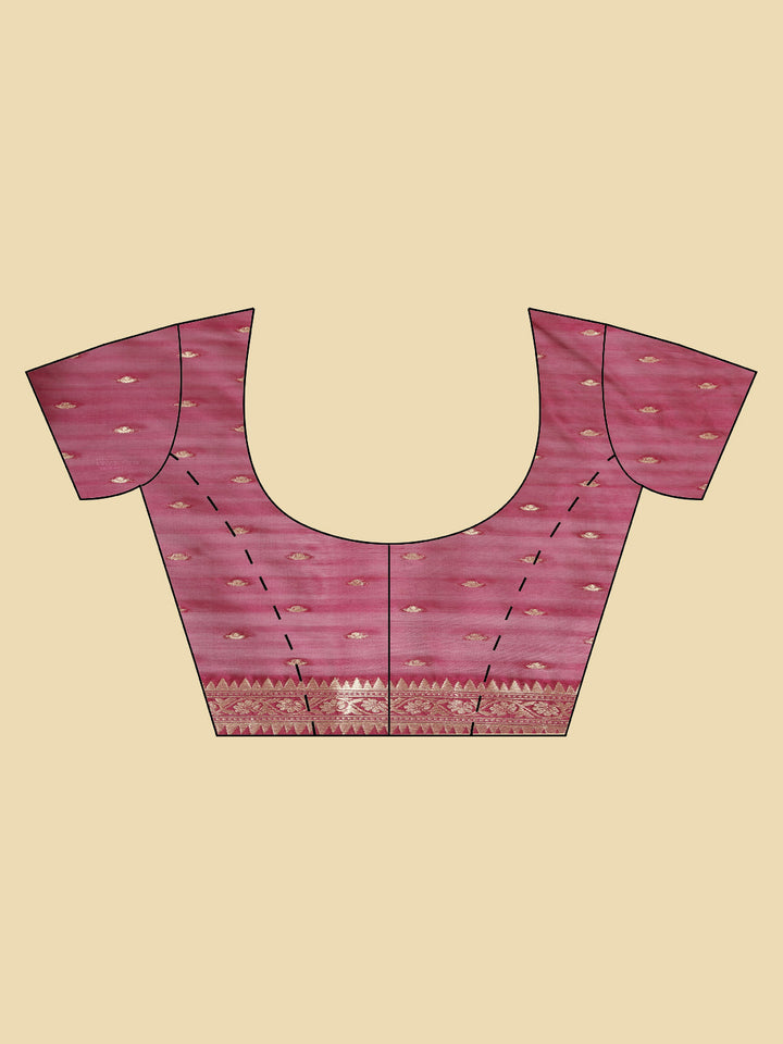 Zari Booti  Woven Saree