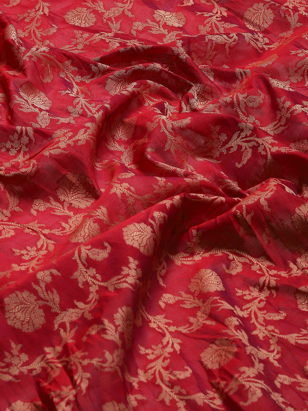 Resham Jaal Woven Cotton Saree