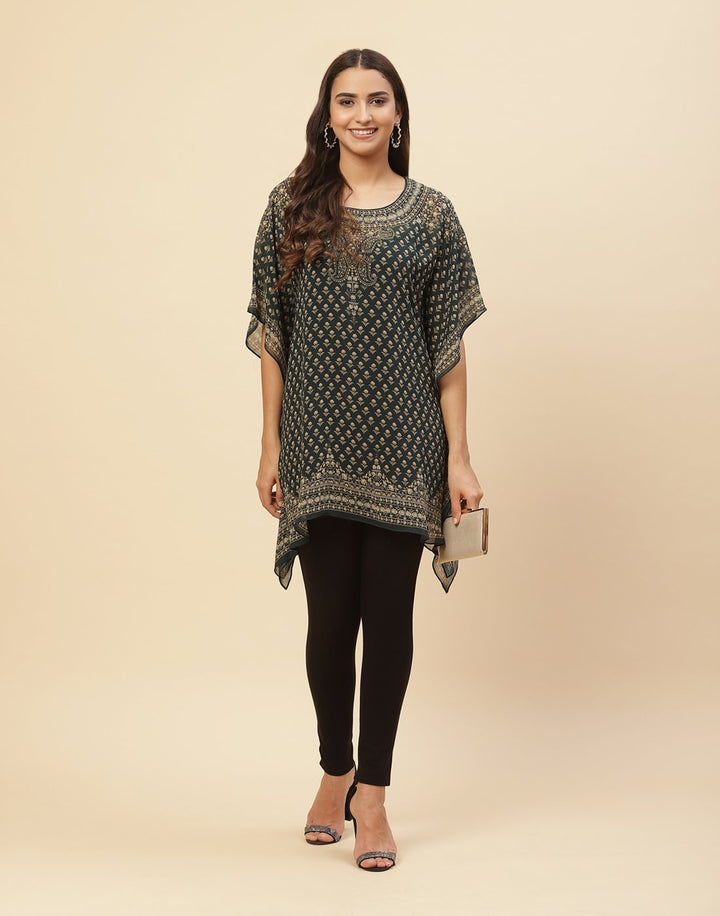 Digital Printed Georgette Kaftan