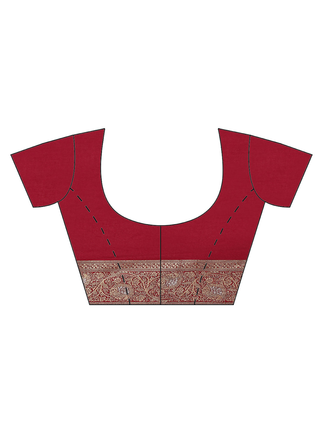 Zari Booti Handloom Woven Saree