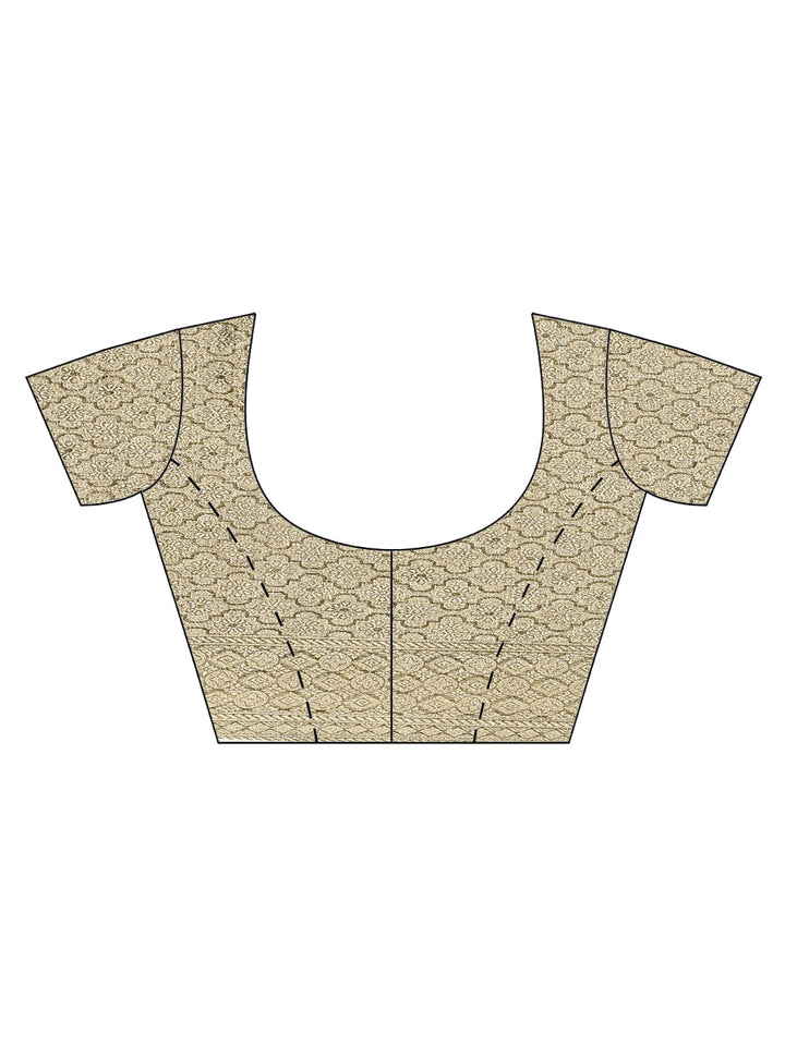 Stone Work Chiffon Plain Saree
