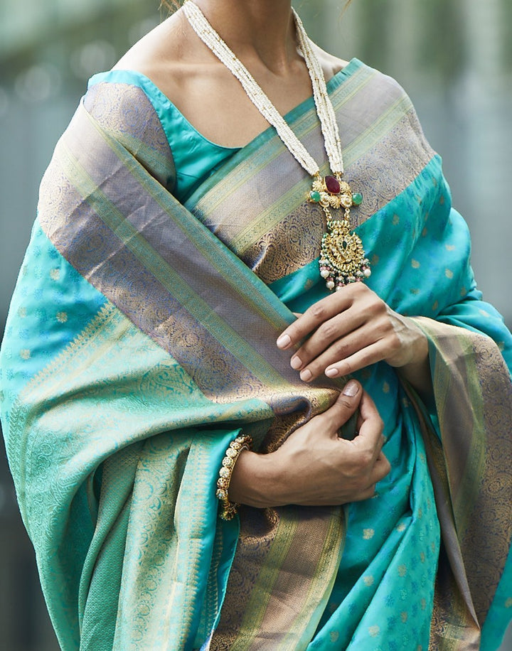 MBZ Meena Bazaar-Woven Handloom Saree