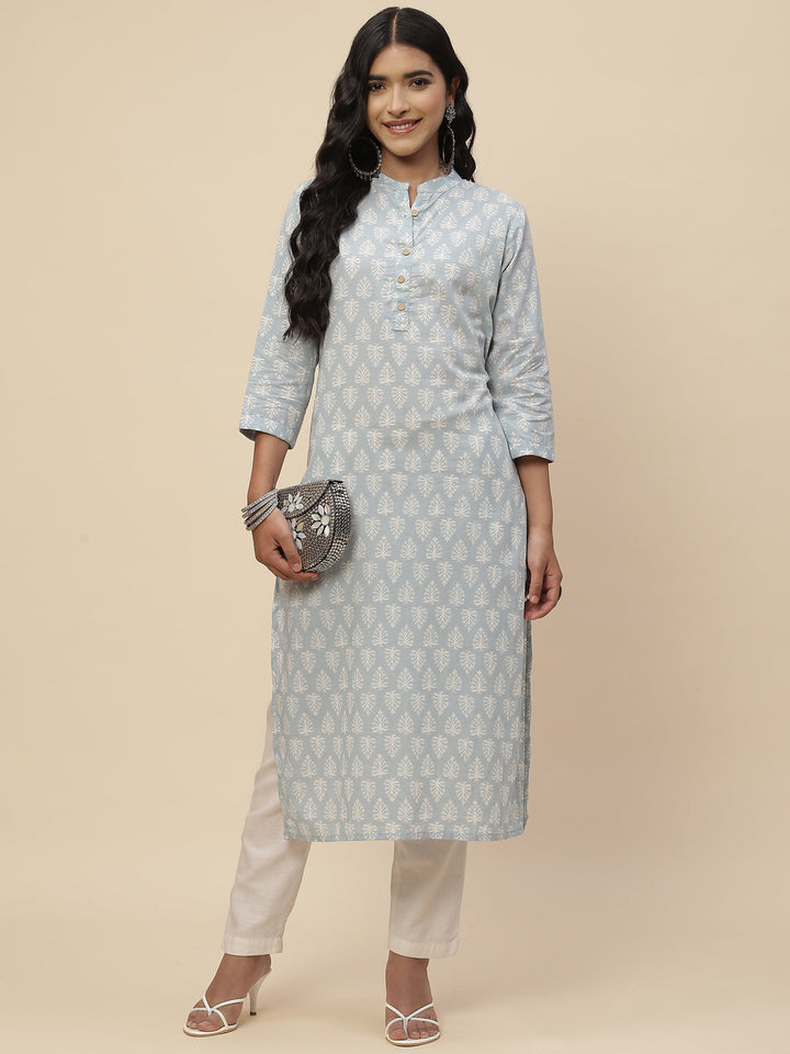 Printed Cotton Kurta
