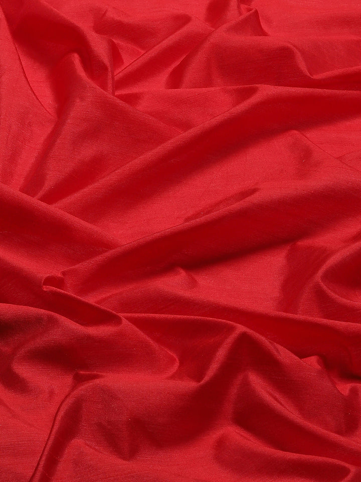 Plain Zari Border Handloom Woven Saree