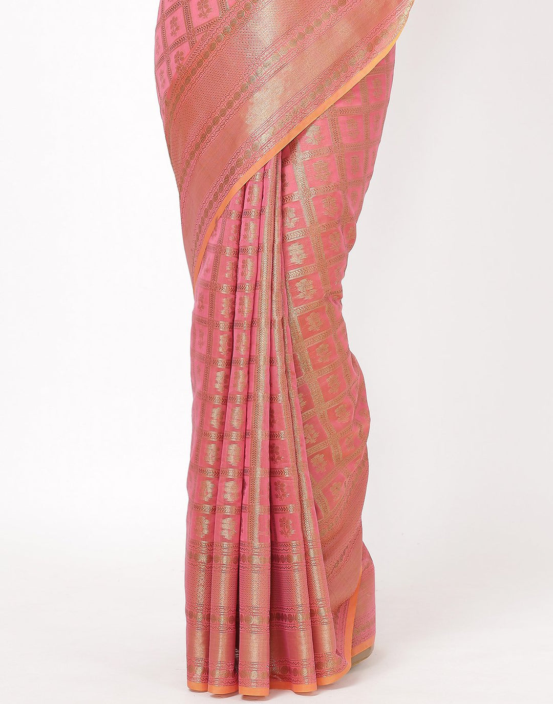 MBZ Meena Bazaar-Cotton Woven Saree