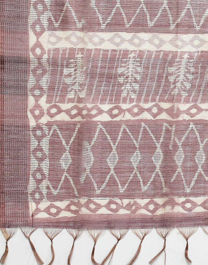 Chanderi Embroidered Suit piece