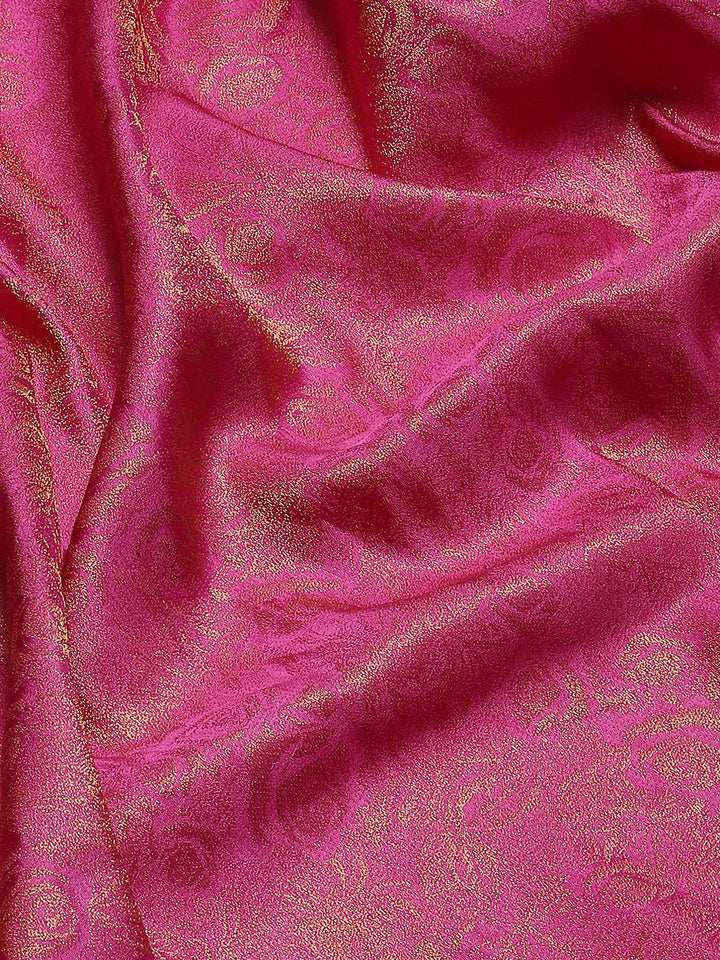 Zari Jaal Handloom Woven Saree