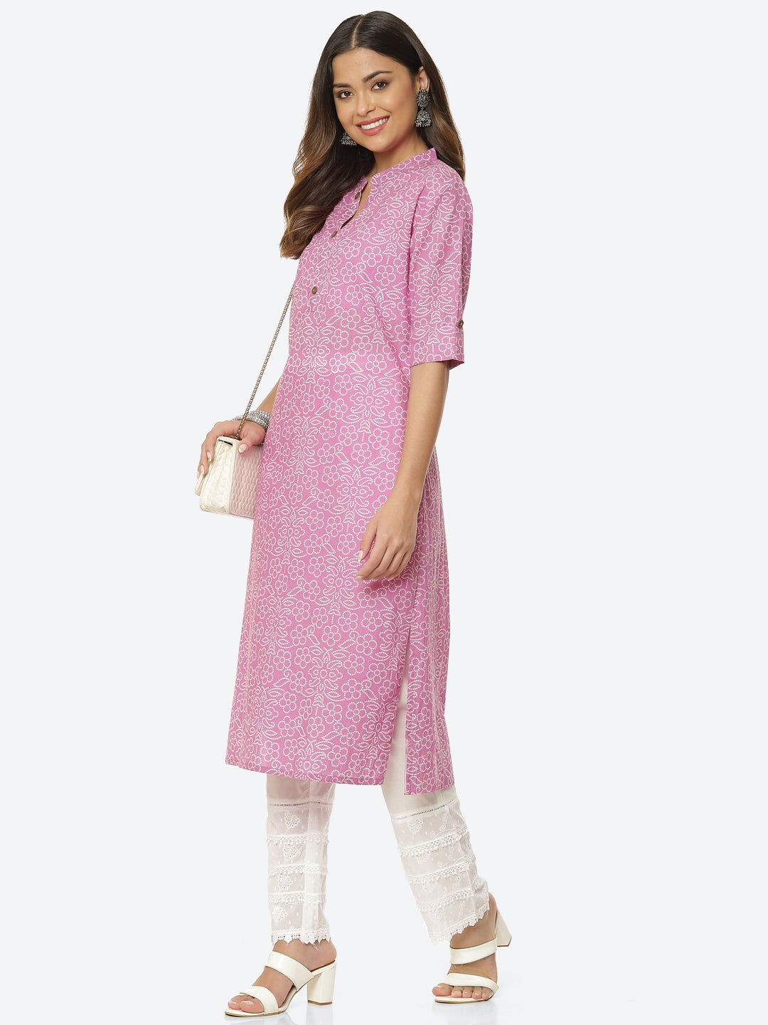 Printed Muslin Kurta