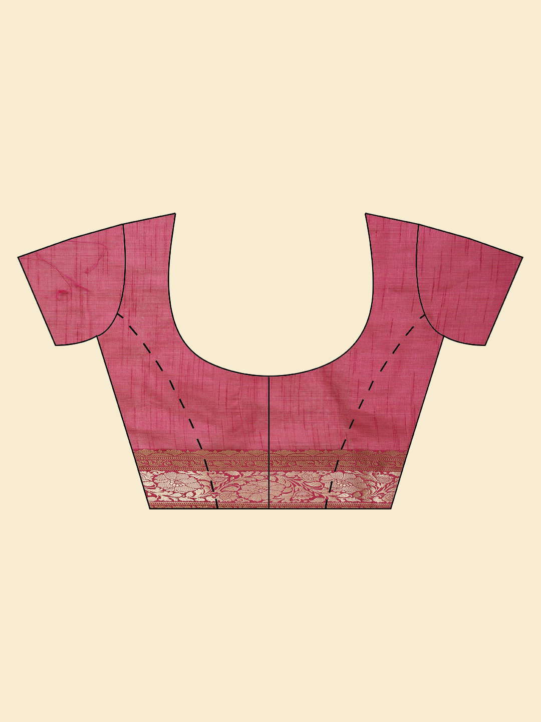 Zari Border Woven Handloom Saree