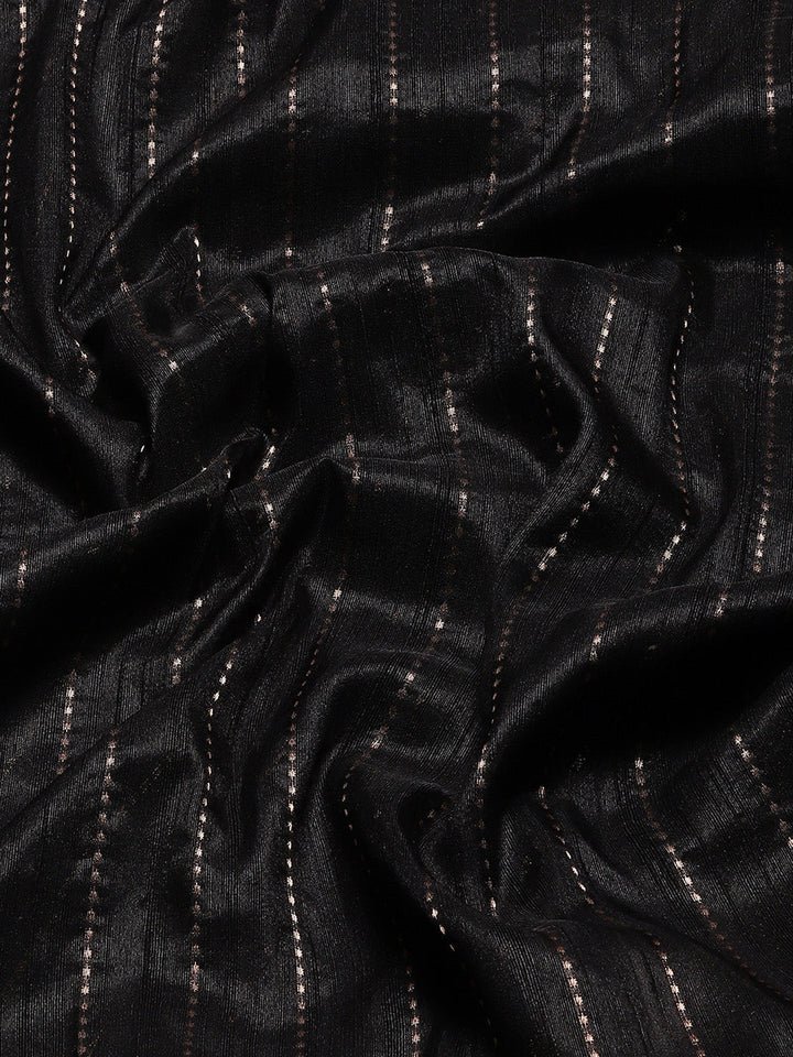 Embroidered Border Booti Art Silk Saree