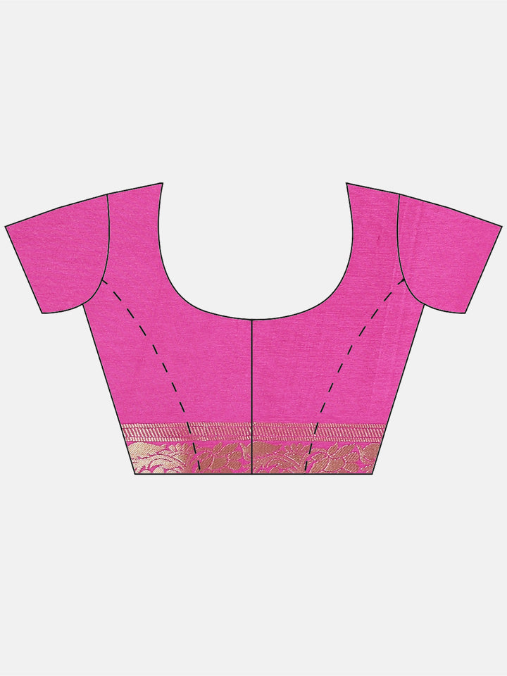 Bandhej Art Handloom Woven Saree