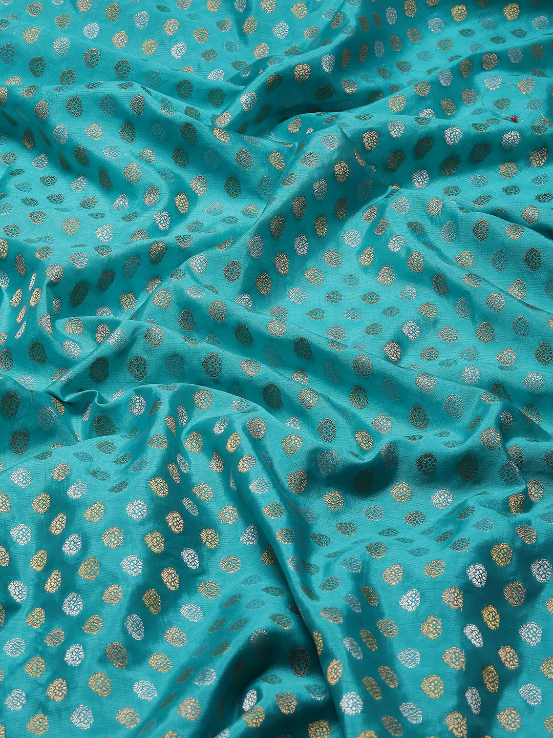 Zari Booti Woven Handloom Saree