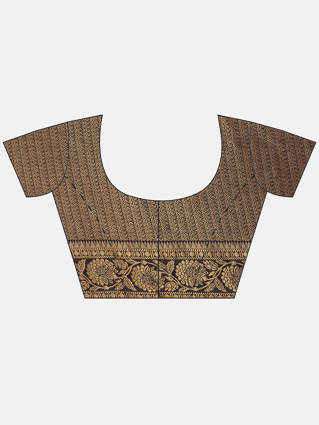 Art Handloom Saree with Zari Border Booti