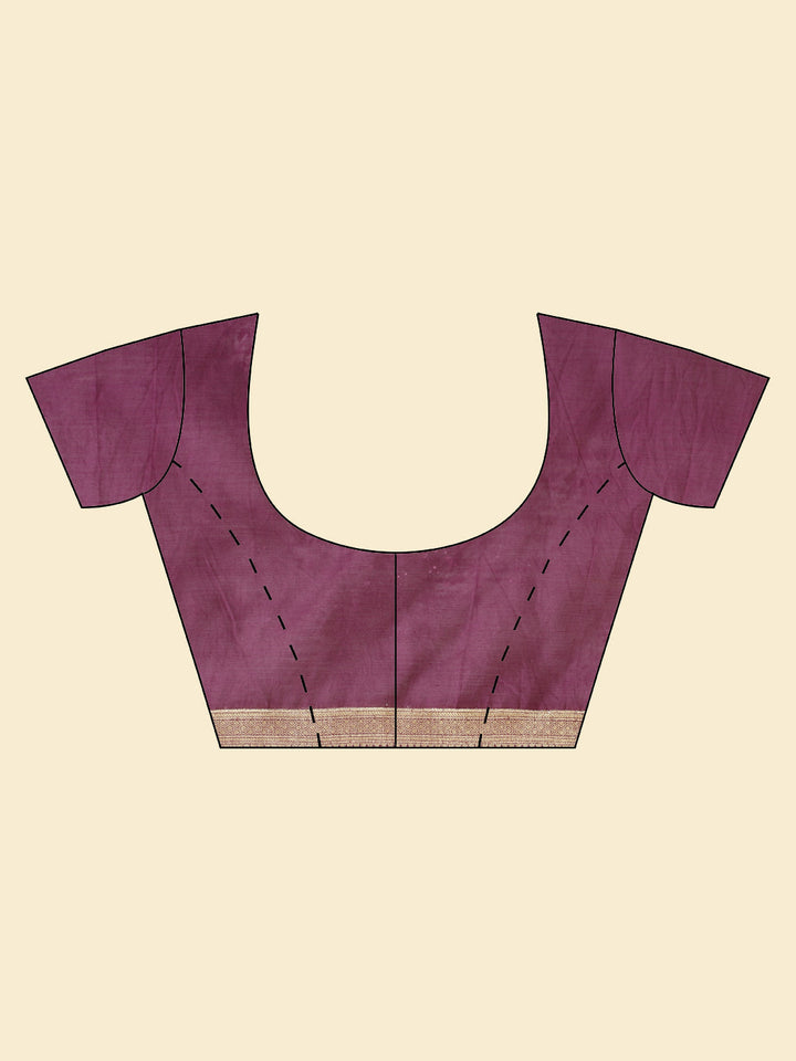 Zari Jaal Woven Cotton Saree
