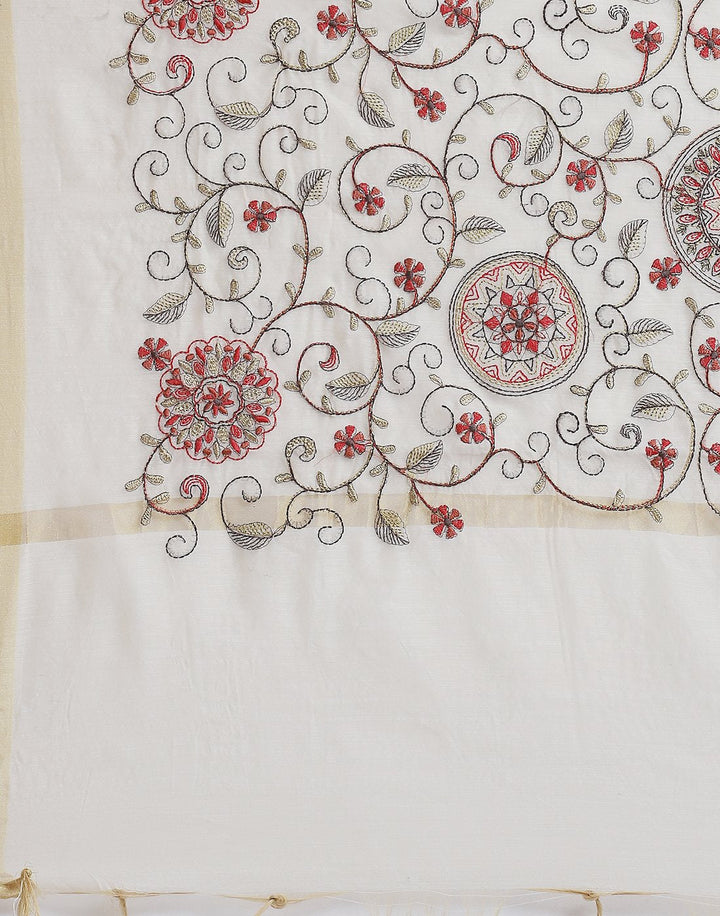 Chanderi Cotton Suit Set