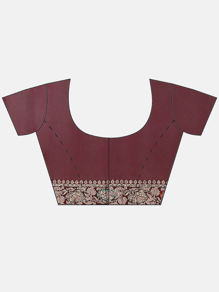 Gharchola Banarsi Handloom Embroided Saree