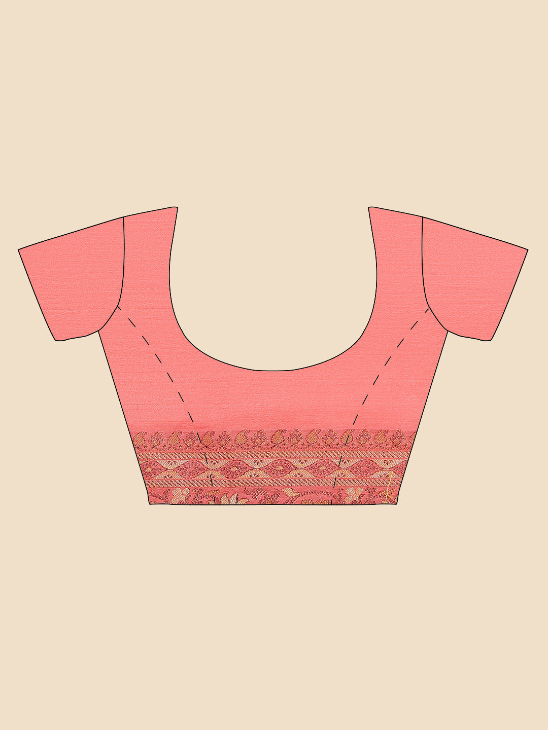 Resham Jaal Woven Tussar Saree