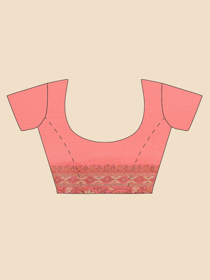 Resham Jaal Woven Tussar Saree
