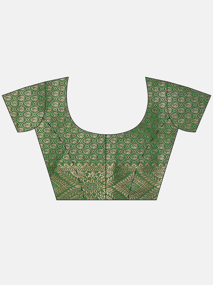 Zari Jaal Art Handloom Woven Saree
