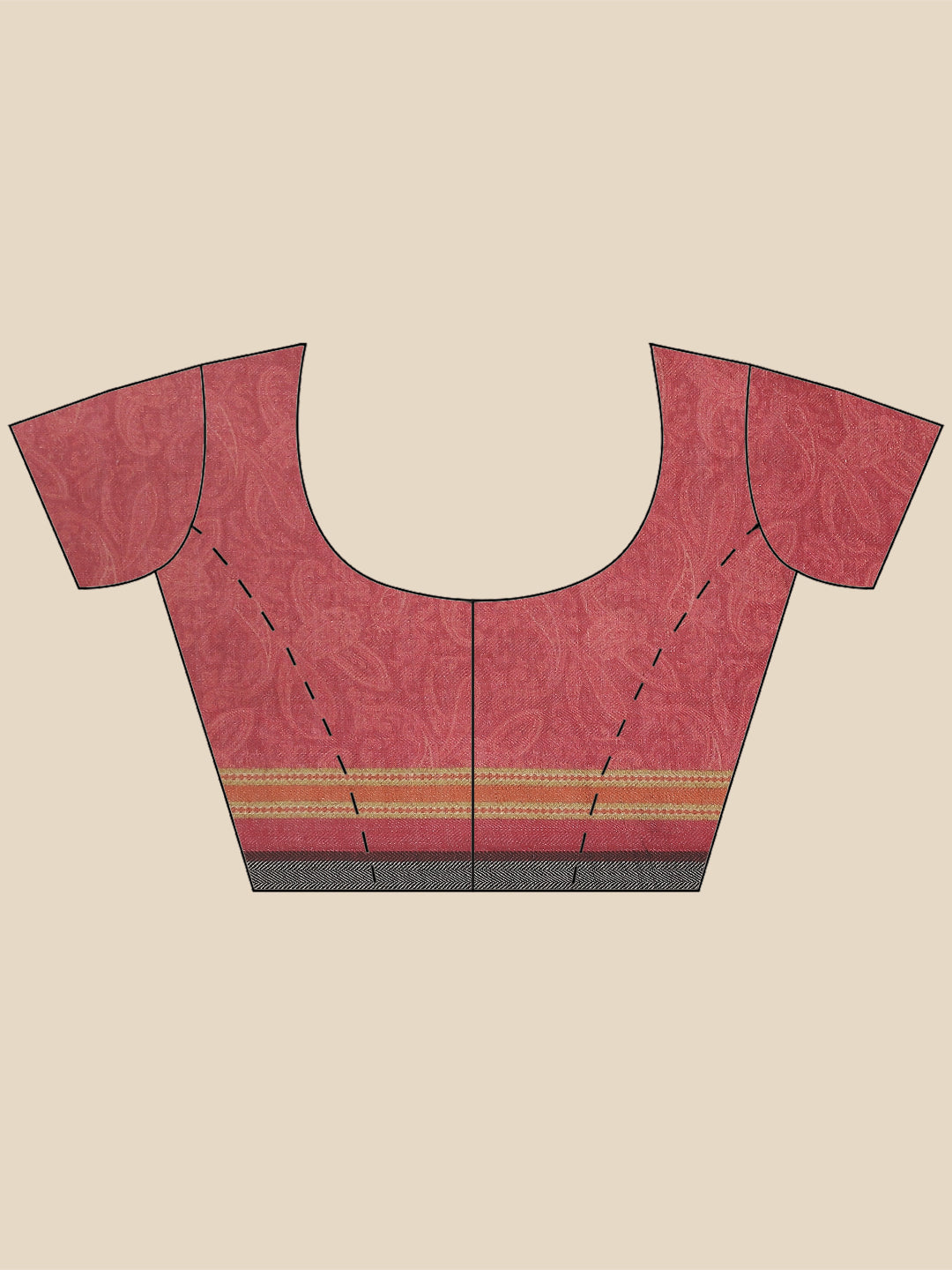 Printed Tussar Saree
