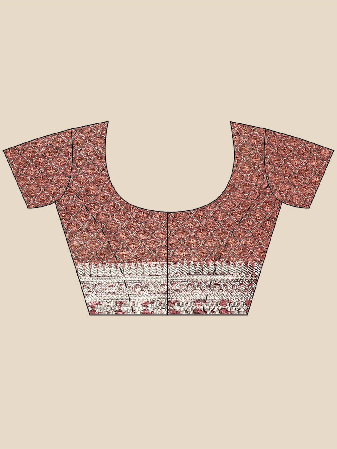 Zari Border Woven Cotton Saree
