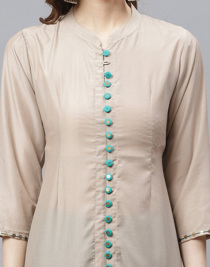 Cotton Kurti Palazzo Set