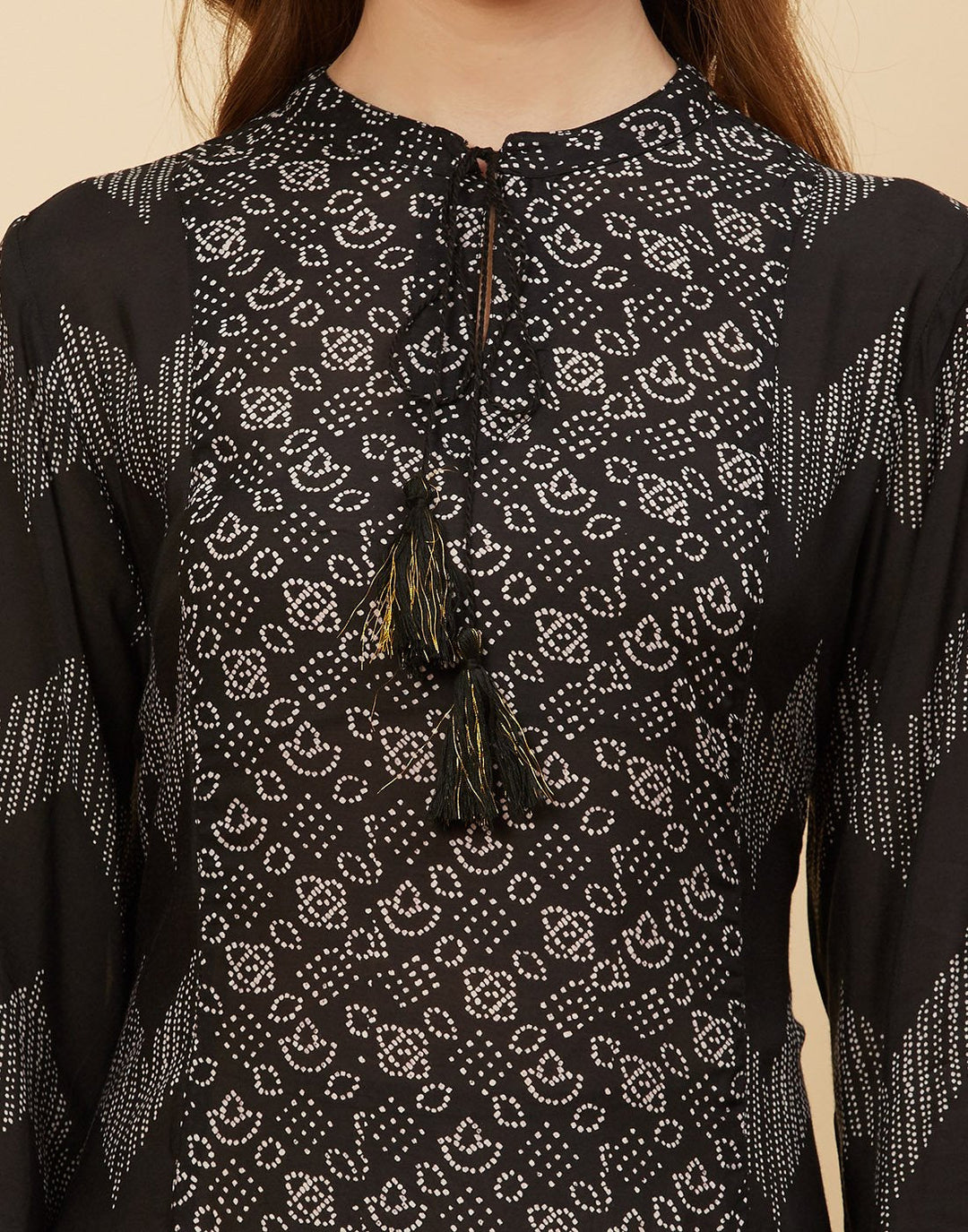 Printed Cotton Kurti With Pant