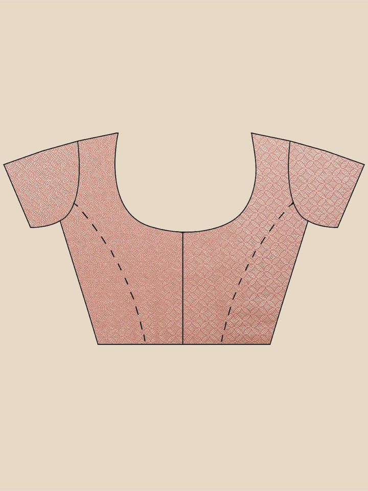 Zari Jaal Woven Banarasi Saree