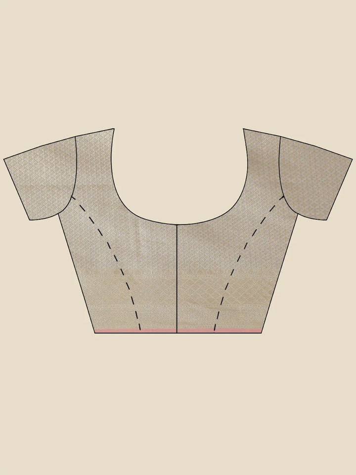 Zari Booti Cotton Woven Saree