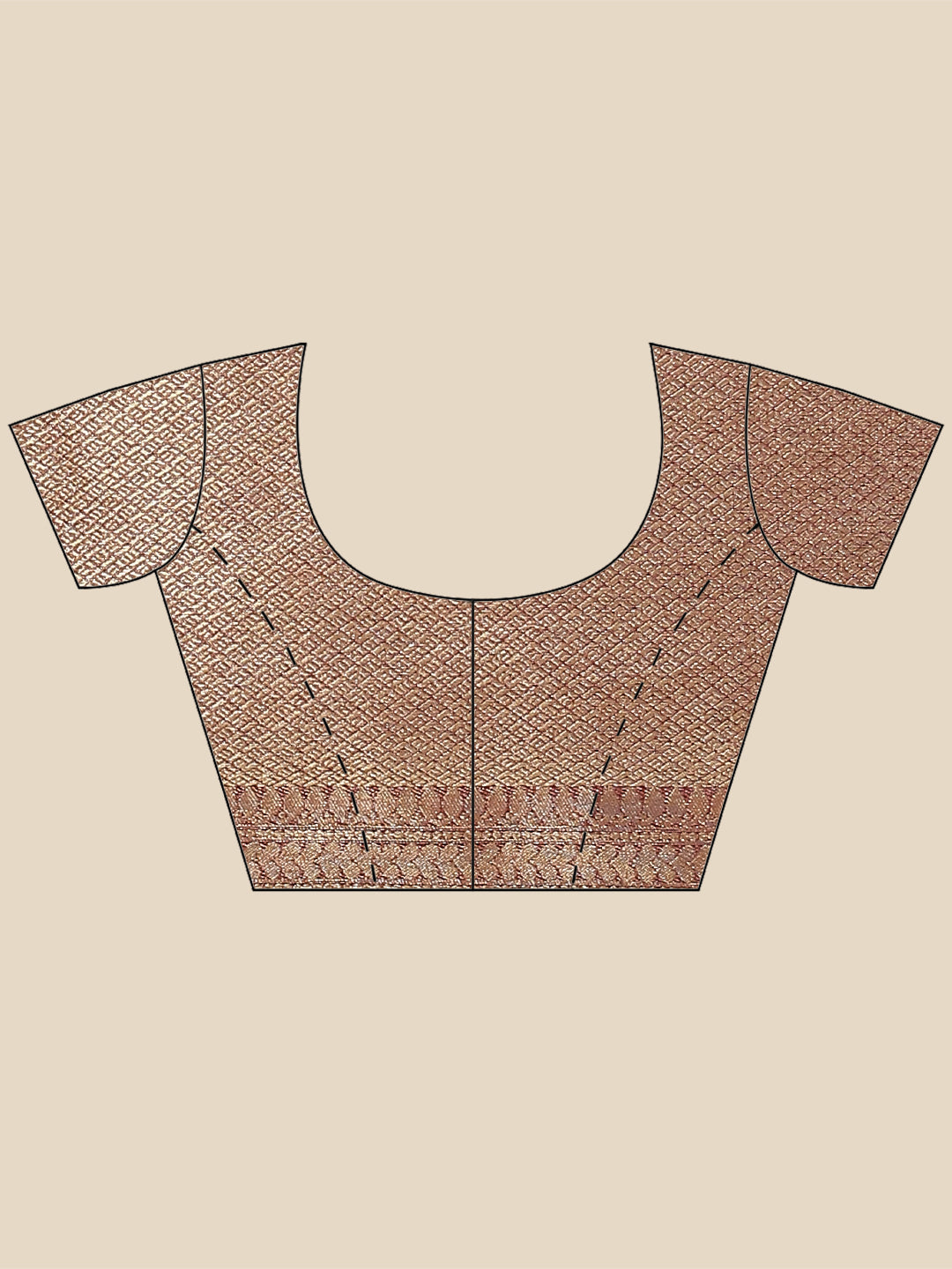 Zari Jaal Organza Woven Saree