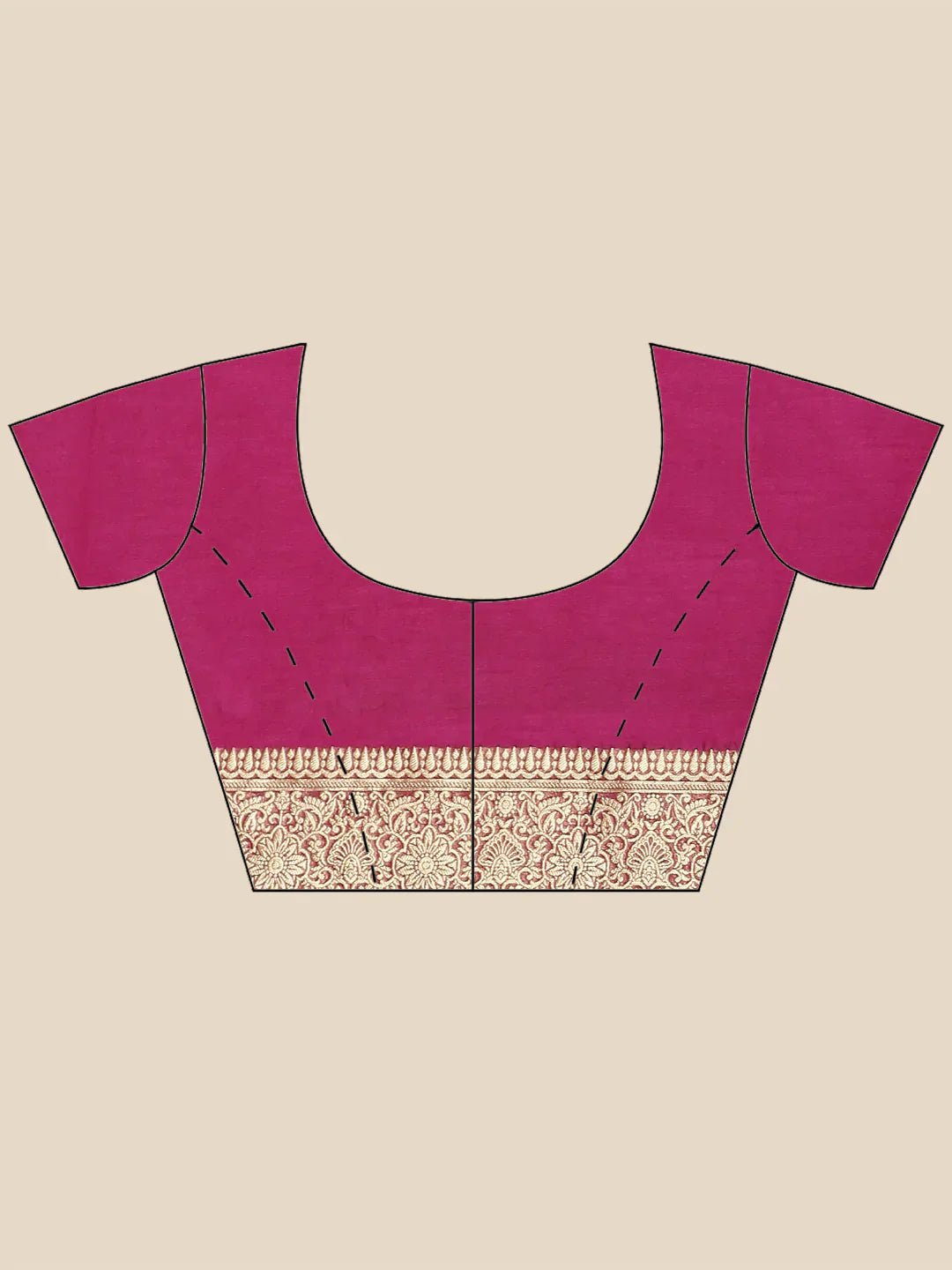 Booti Work Organza Woven Saree