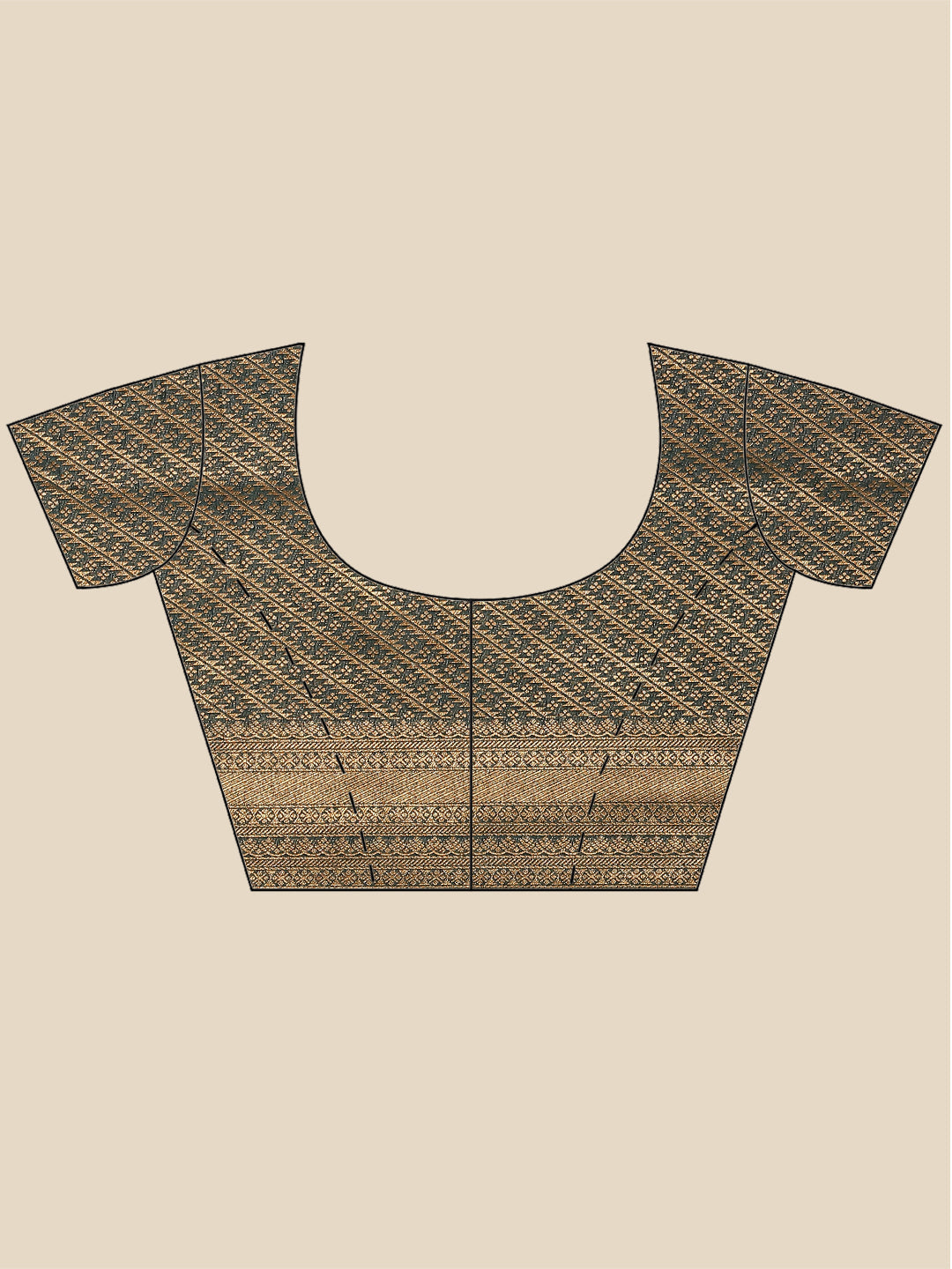 Zari Jaal Woven Handloom Saree