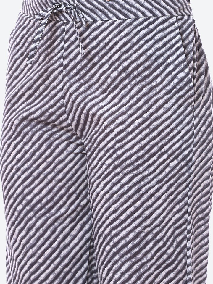 Sequence Work Printed Cotton Kurta With Pant