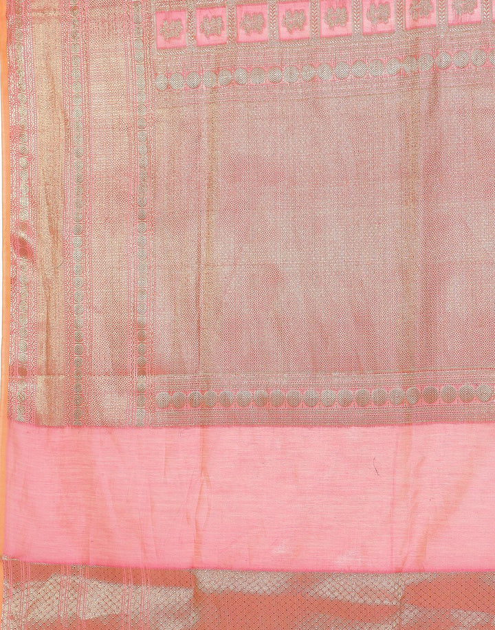 MBZ Meena Bazaar-Cotton Woven Saree