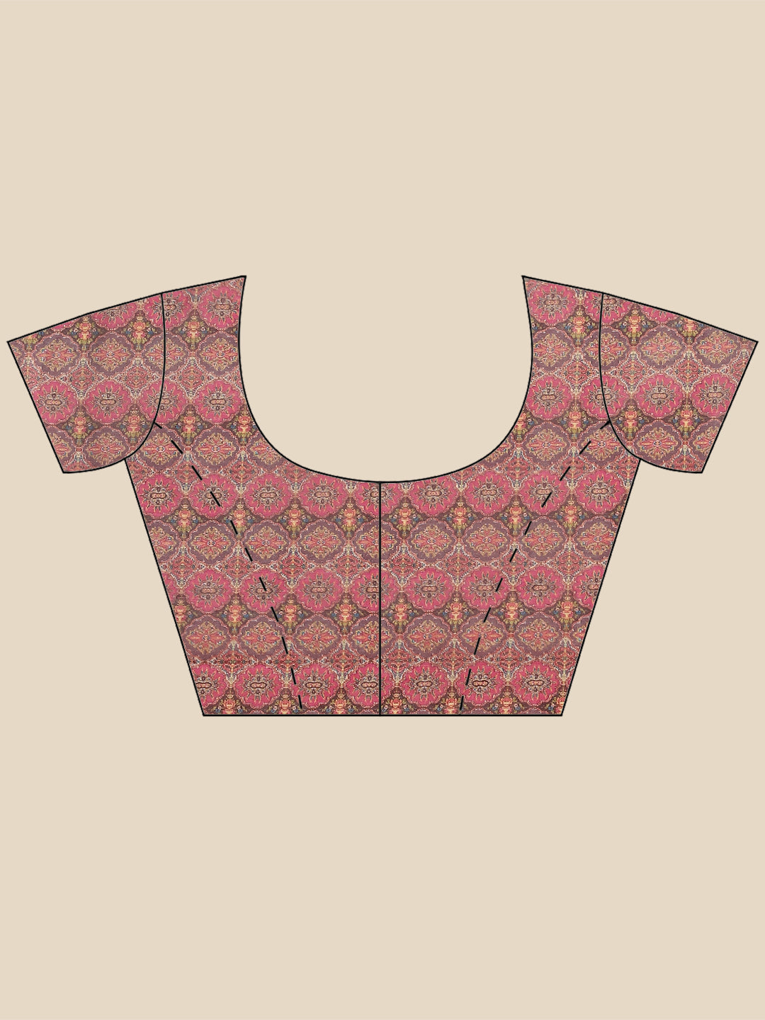 Digital Printed Handloom Saree