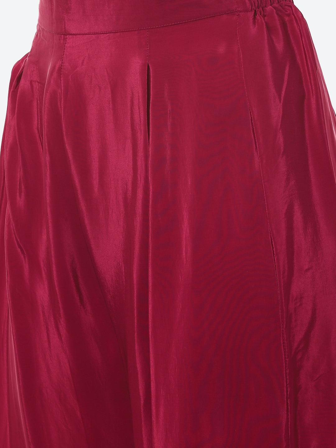 Digital Printed Crepe Kurta With Palazzo &amp; Georgette Dupatta