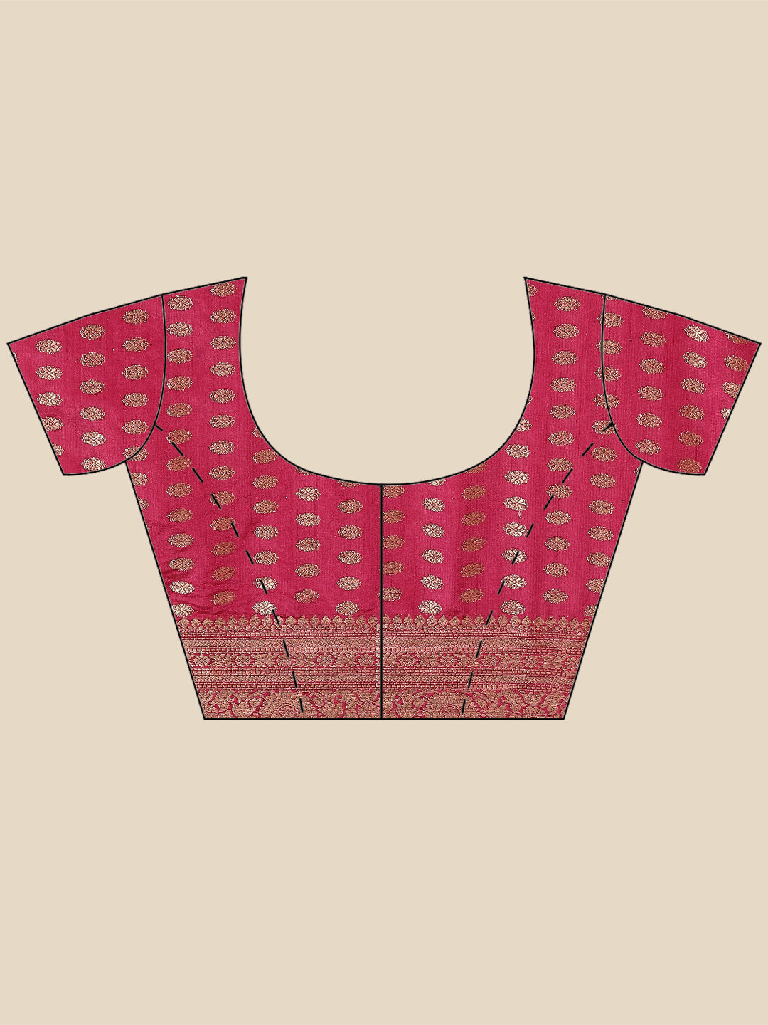 Zari Booti Handloom Woven Saree