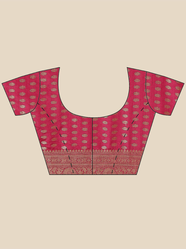 Zari Booti Handloom Woven Saree