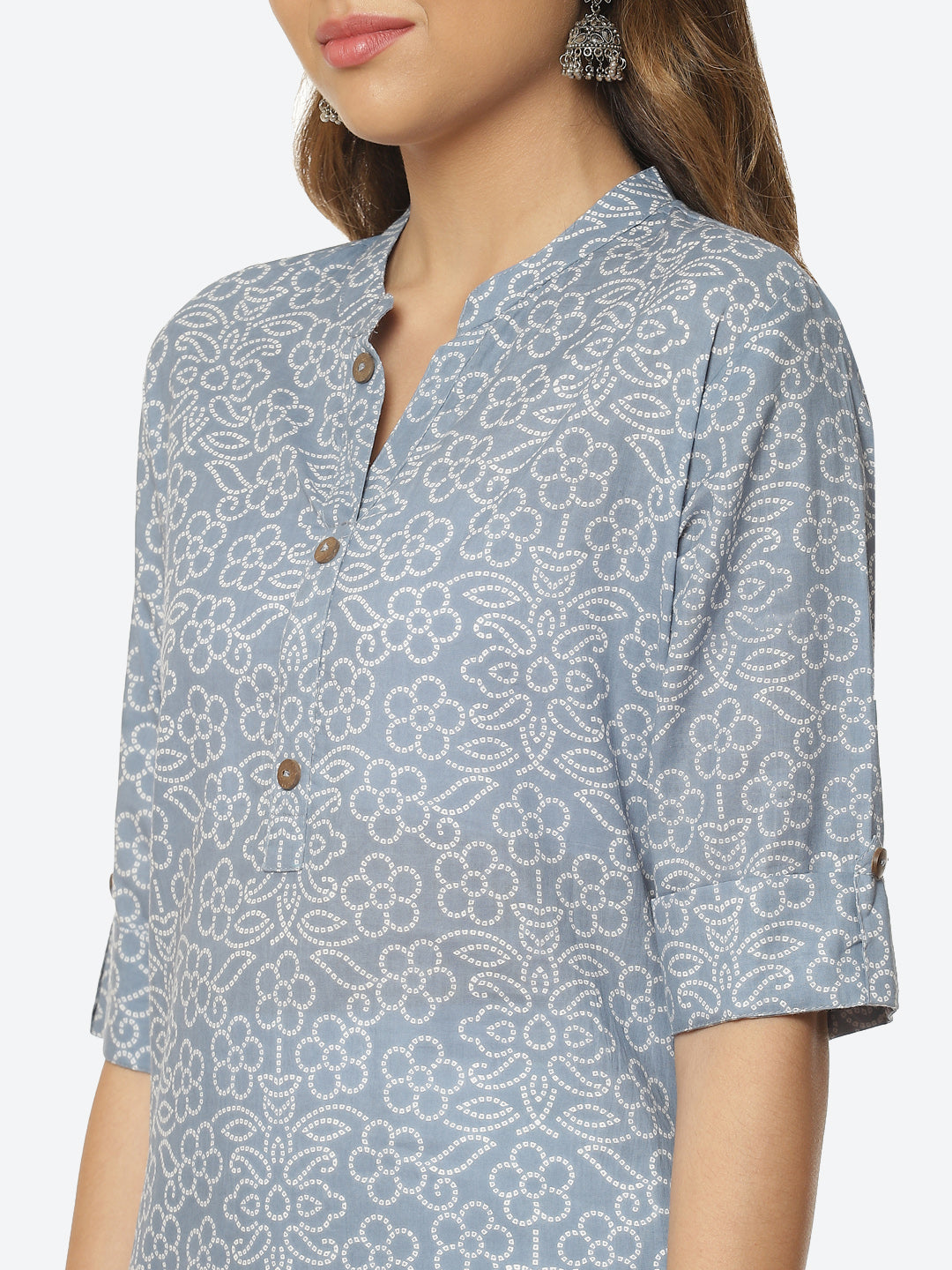 Printed Muslin Kurta