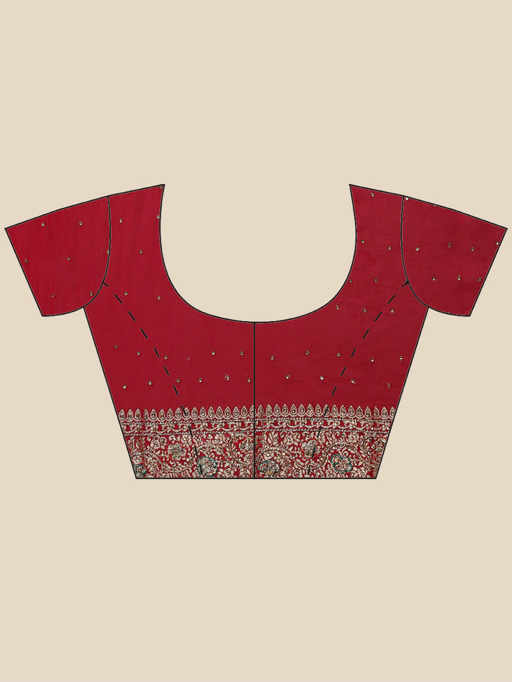 Embroidered Banarsi Saree