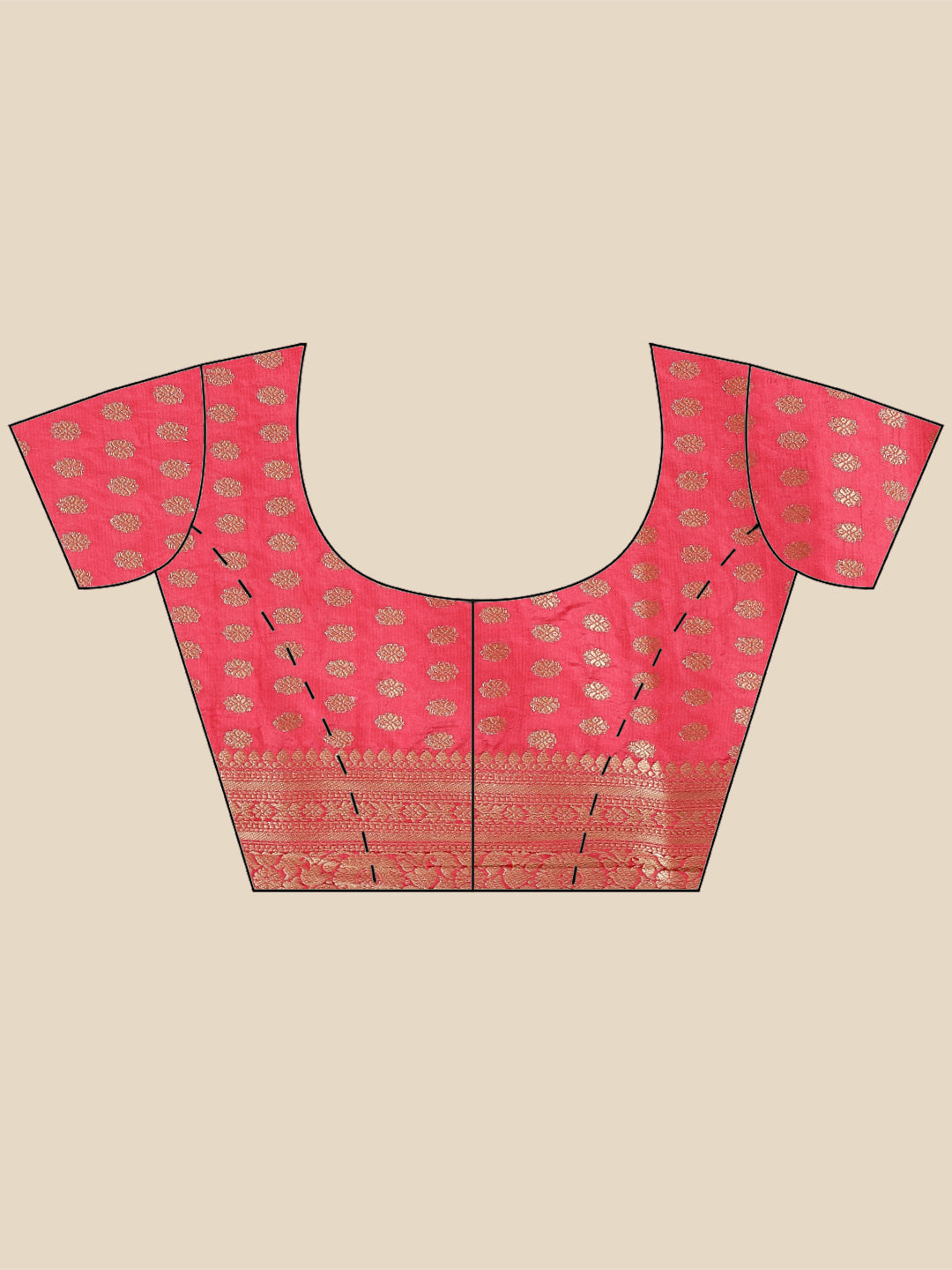 Zari Booti Handloom Woven Saree
