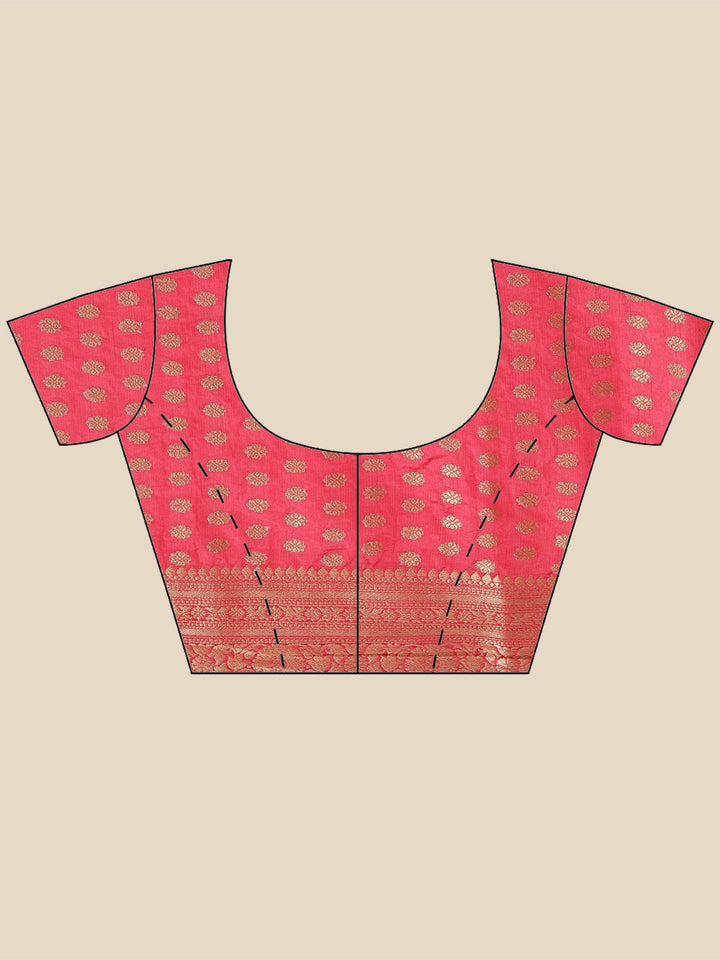 Zari Booti Handloom Woven Saree