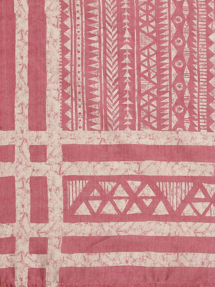 Embroidered Chanderi Unstitched Suit Piece With Dupatta